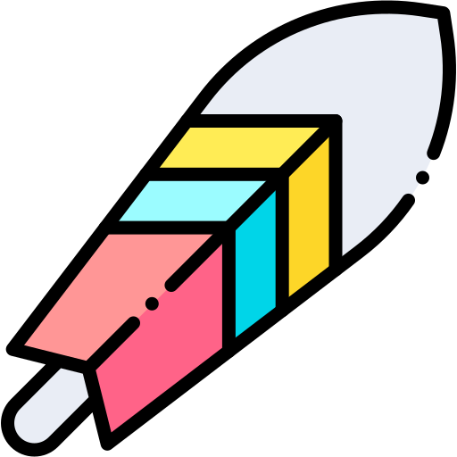 サーフボード Generic color lineal-color icon
