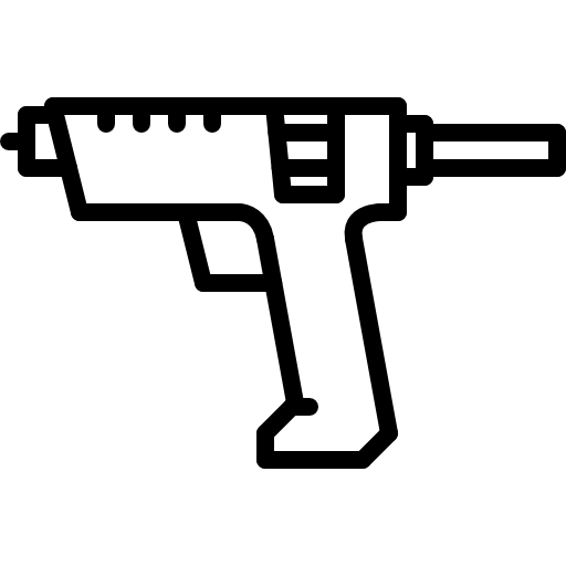 コーキングガン Coloring Lineal icon