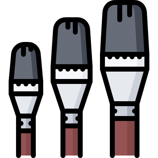 Paint brush Coloring Color icon