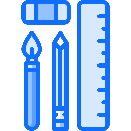 werkzeuge Coloring Blue icon