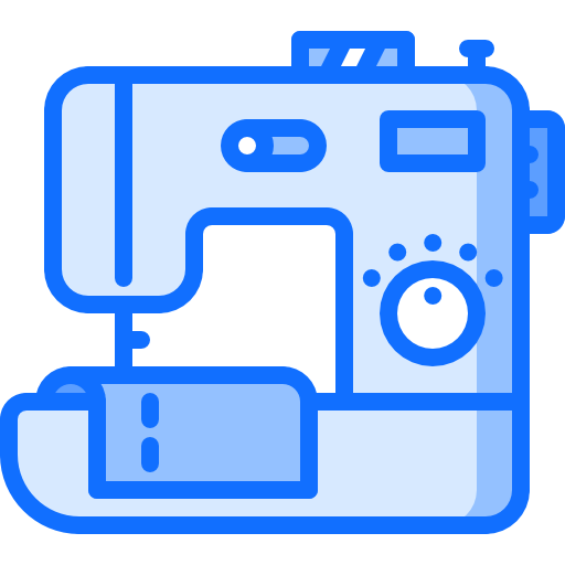 máquina de coser Coloring Blue icono