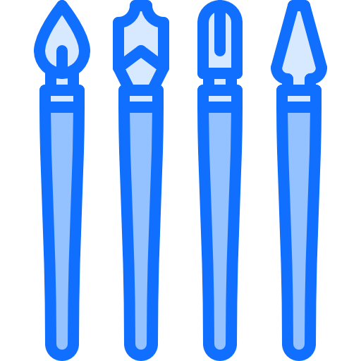 bolígrafo Coloring Blue icono
