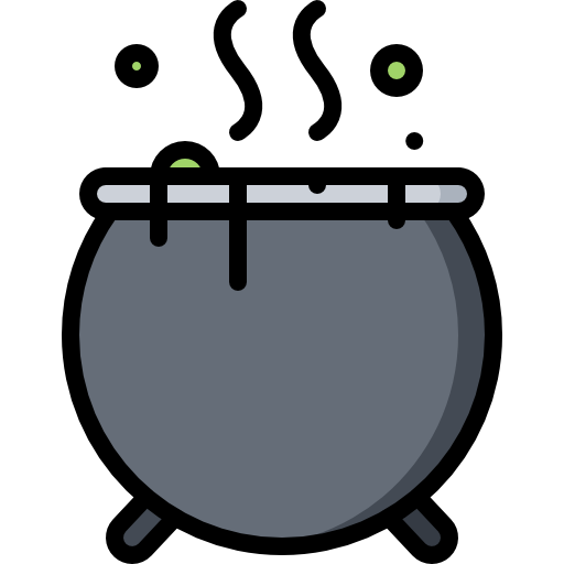 Cauldron Coloring Color icon