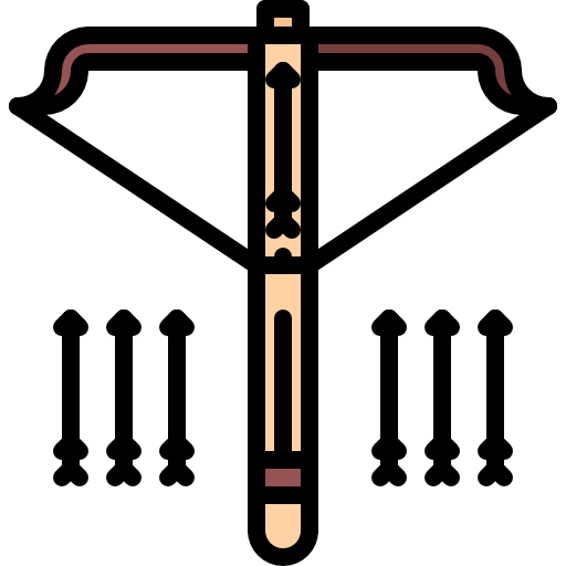 Crossbow Coloring Color icon