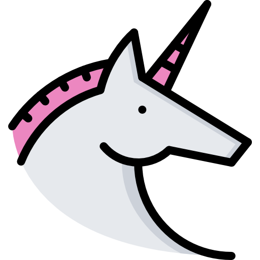 unicornio Coloring Color icono