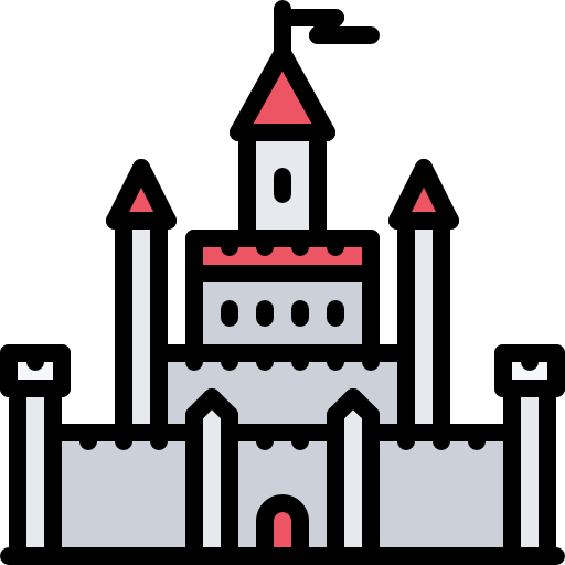 Castle Coloring Color icon