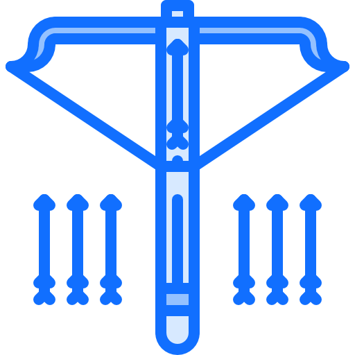 석궁 Coloring Blue icon