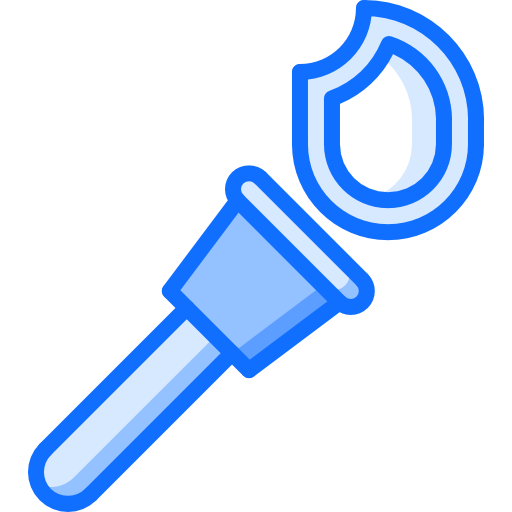 Torch Coloring Blue icon