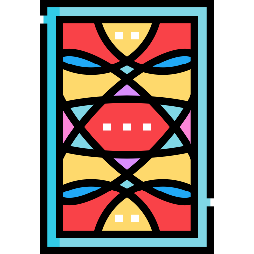 szkło Detailed Straight Lineal color ikona