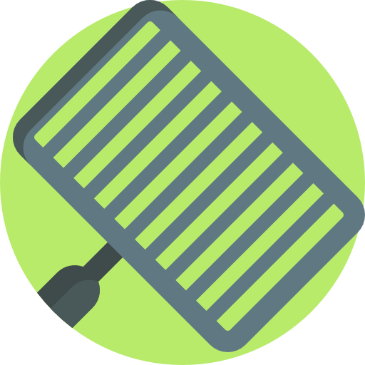 grill Detailed Flat Circular Flat icon
