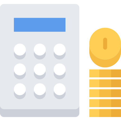 calculadora Coloring Flat icono