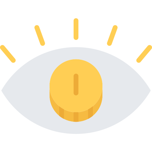 auge Coloring Flat icon