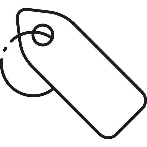 Tag Generic outline icon
