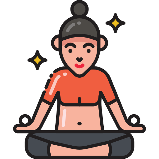 Yoga Generic color lineal-color icon