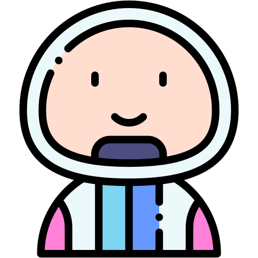 kosmonauta Generic color lineal-color ikona