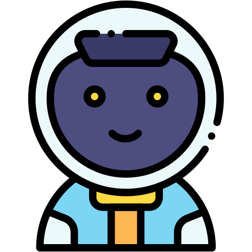 宇宙飛行士 Generic color lineal-color icon