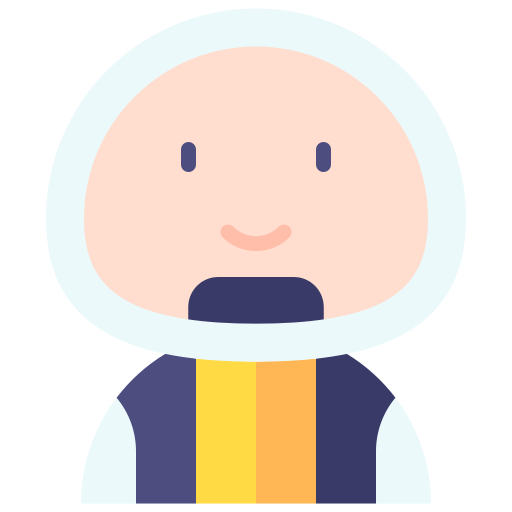 cosmonauta Generic color fill icona
