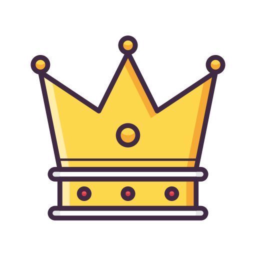 corona Generic color lineal-color icono