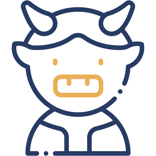 monster Generic color outline icon