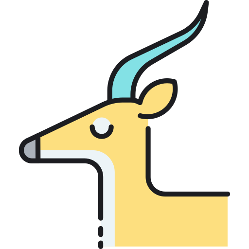 Gazelle Generic color lineal-color icon