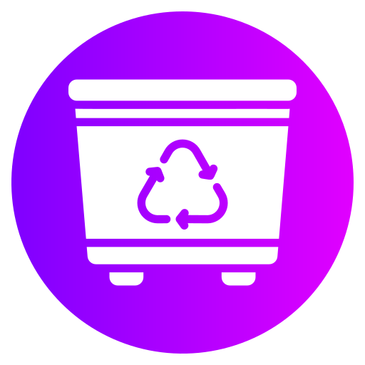 container Generic gradient fill icon