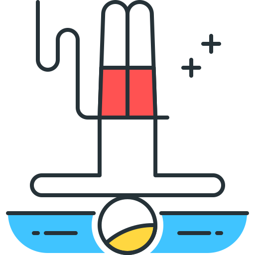 ジャンピング Generic color lineal-color icon