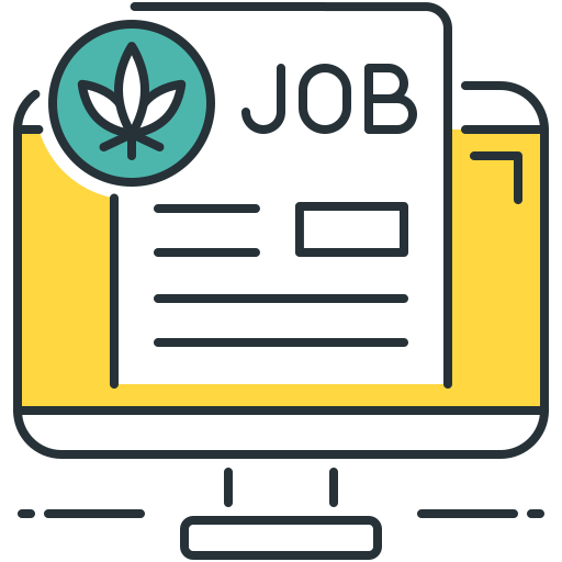 cannabis-jobs Generic color lineal-color icon