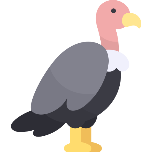 Vulture Generic color fill icon