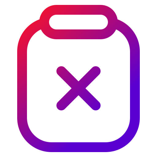 entfernen Generic gradient outline icon