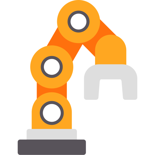 ロボットアーム Generic color fill icon