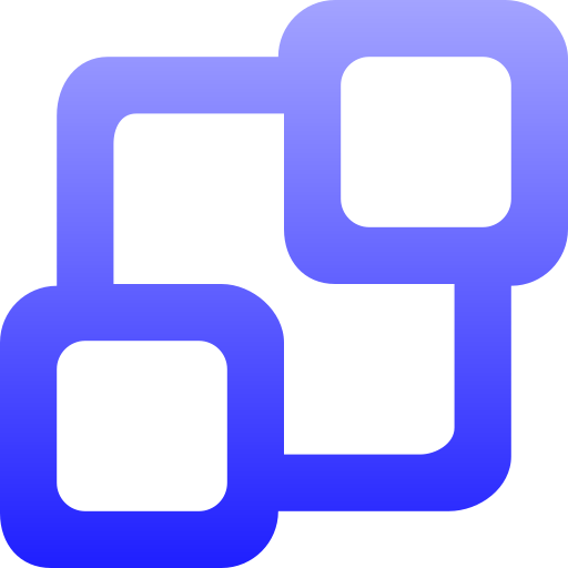 Object Generic gradient outline icon