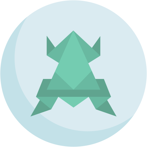 origami Generic color fill ikona