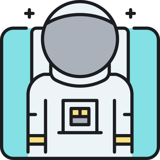 ruimtevaarder Generic color lineal-color icoon