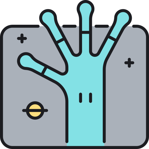 hand Generic color lineal-color icon