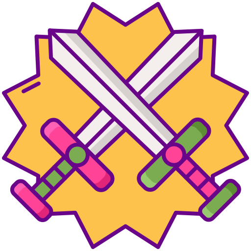 전투 Generic color lineal-color icon