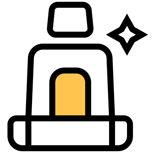 카시트 Generic color lineal-color icon