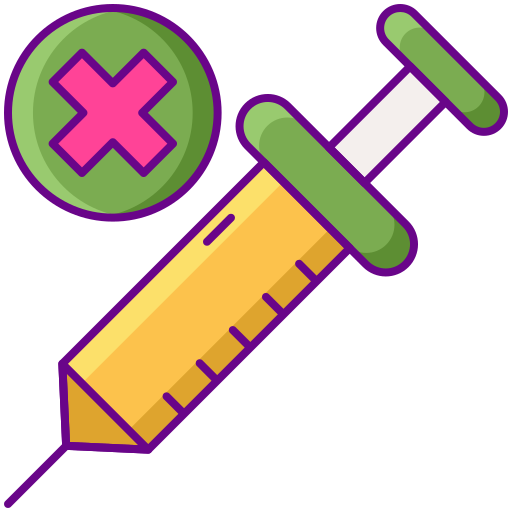 szczepionka Generic color lineal-color ikona
