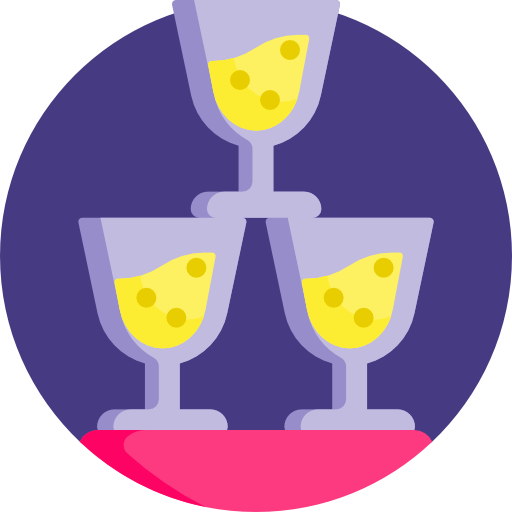 bebidas Detailed Flat Circular Flat icono