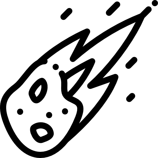 운석 Detailed Rounded Lineal icon