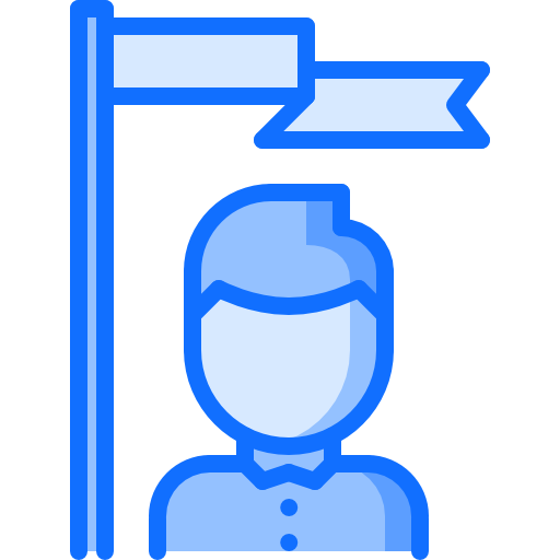 líder Coloring Blue icono