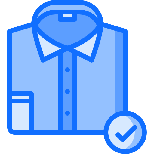 셔츠 Coloring Blue icon