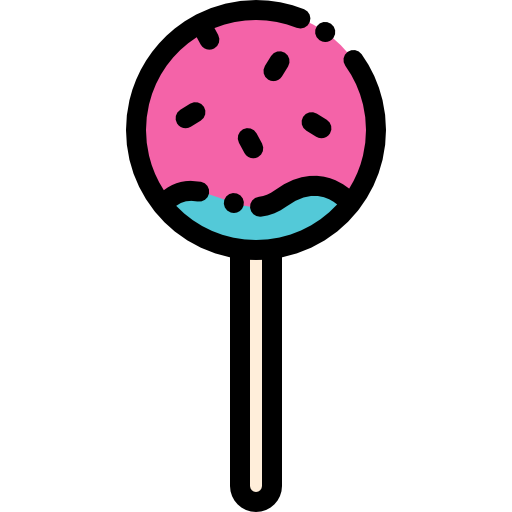 Lollipop Detailed Rounded Lineal color icon