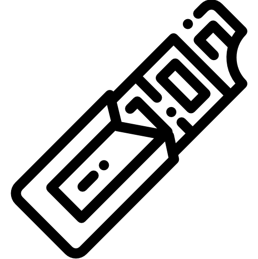 초콜릿 바 Detailed Rounded Lineal icon