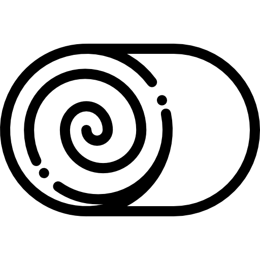 Булочка с корицей Detailed Rounded Lineal иконка