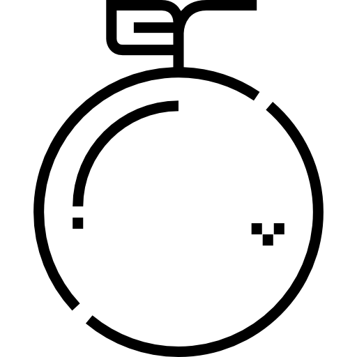 arancia Detailed Straight Lineal icona
