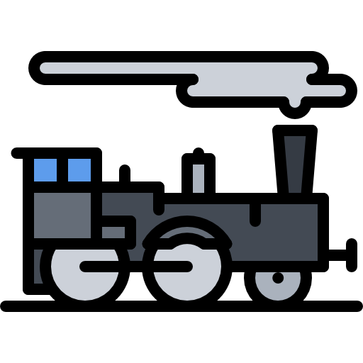 locomotora Coloring Color icono