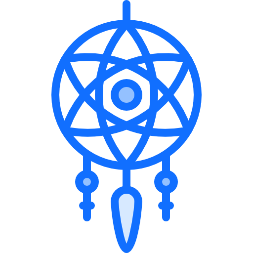 Dreamcatcher Coloring Blue icon