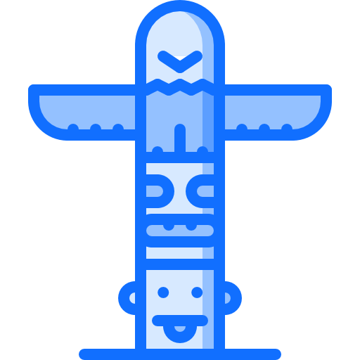 토템 Coloring Blue icon