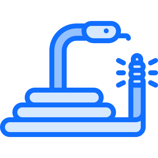 Snake Coloring Blue icon