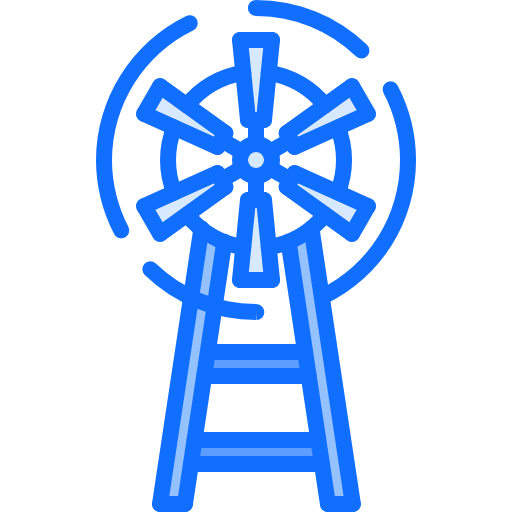Мельница Coloring Blue иконка